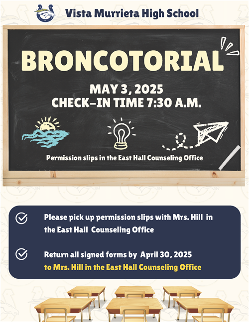 Broncotorial May 3